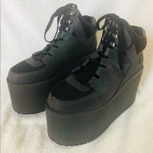 YRU Reflective Qozmo Platform Sneaker